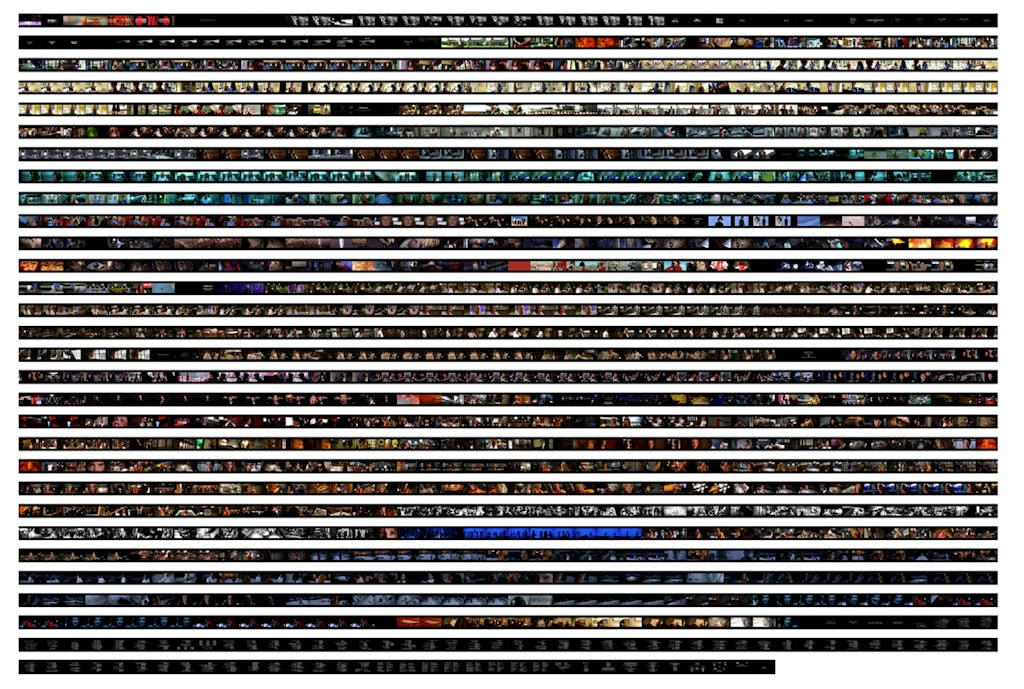 Time Remapped Kill Bill I in 1310 frames - © Paris Internationale