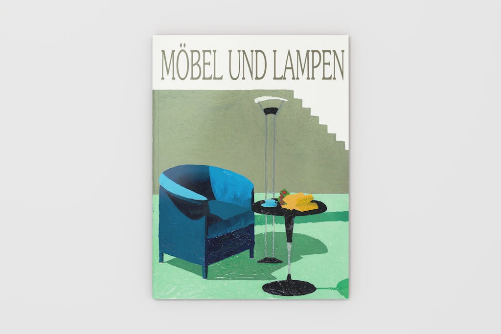 Milena Büsch
*Möbel und Lampen*
38 pages, 23,7 × 31,9 cm
Softcover, Edition of 150
Published by saxpublishers 2021 - © Courtesy saxpublishers, Vienna, Paris Internationale