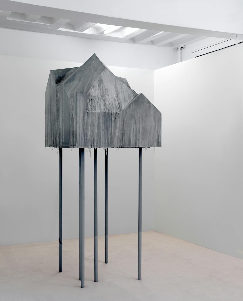 <p style="font-size:10px">Charbel-joseph H. Boutros, The Booth, The Gallerist and The Mausoleum, 2021, Photo, video, ipad, printed contact, frame, dimensions variable</p> - © Image courtesy of the artist and Grey Noise, Dubai., Paris Internationale