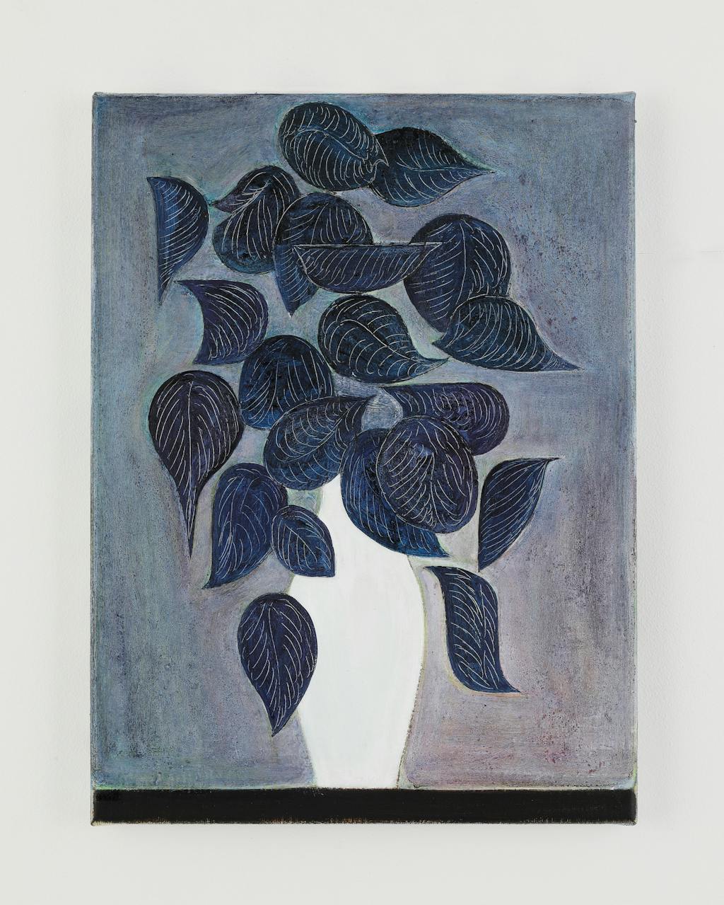 Daichi Takagi
Blue leaves
2021
oil on canvas
40 x 30 cm - © Paris Internationale
