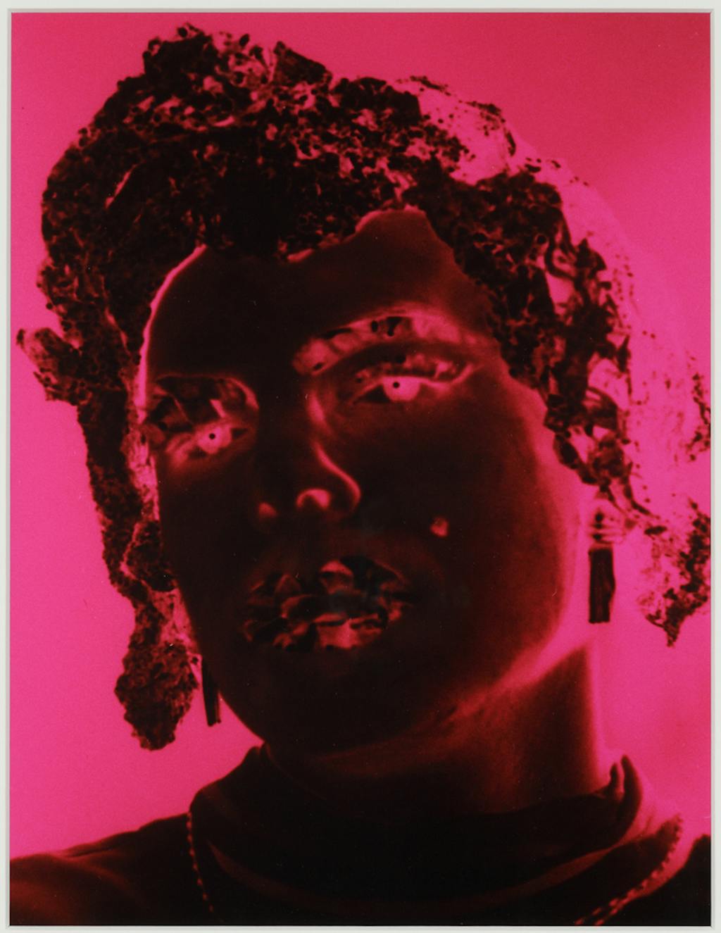 Jimmy DeSana Aluminum Foil #4, Self-Portrait, 1985 - © Paris Internationale