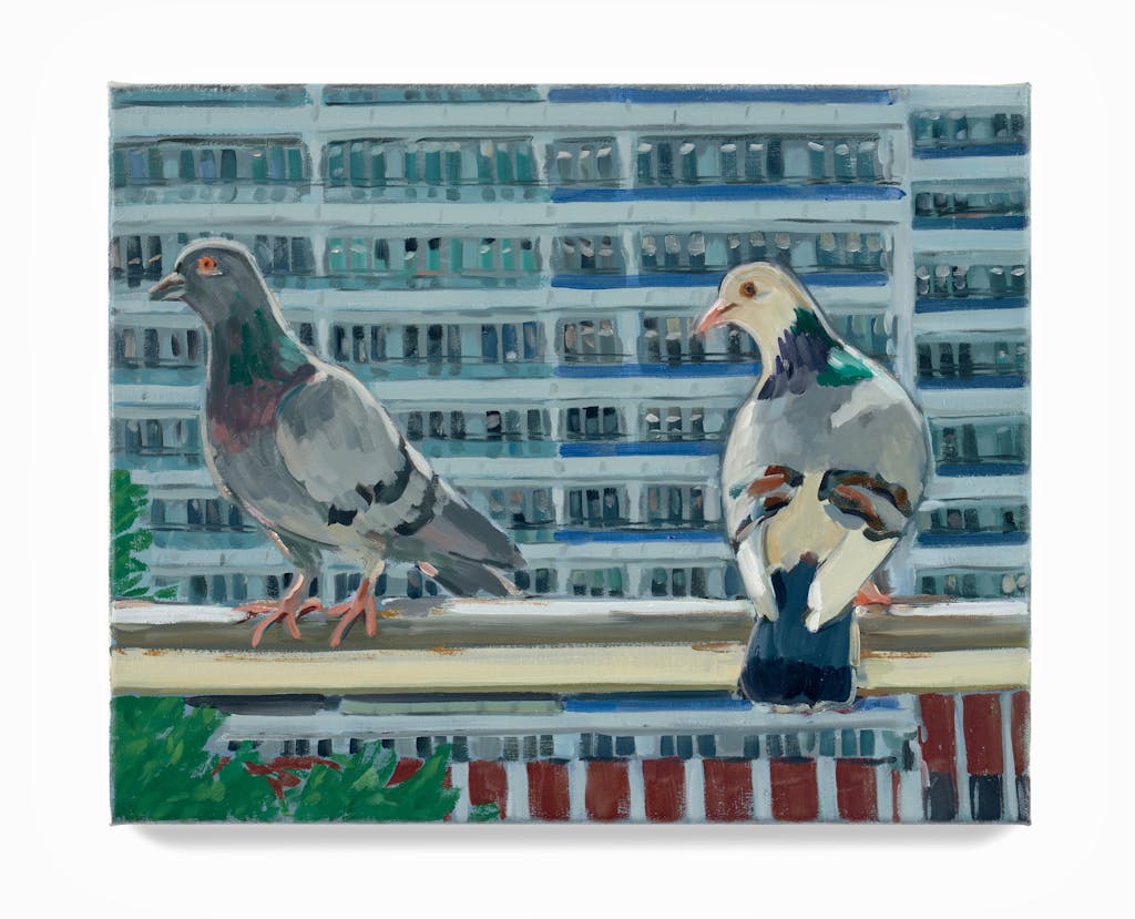Pigeon Couple (Leipzigerstrasse), 2022 - © Paris Internationale