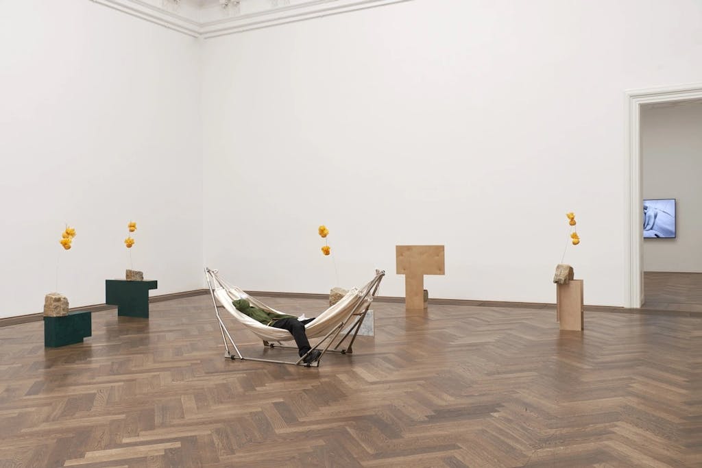 Phung-Tien Phan, Kartoffel, Kunsthalle Basel, 2023, exhibition view - © Photo: Philipp H&auml;nger, Paris Internationale