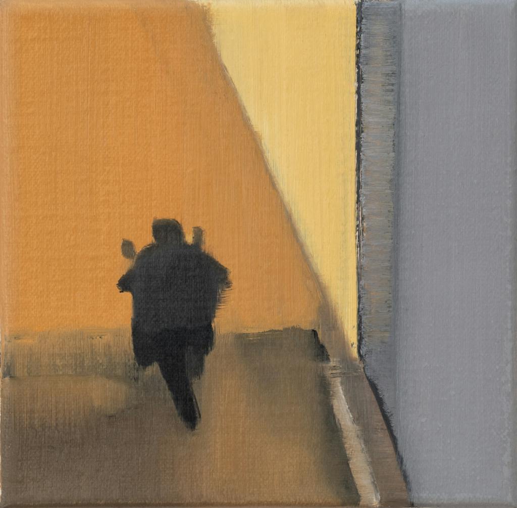 Dongho Kang, Tunnel, 2017, Oil on canvas, 20x20cm - © &copy;Dongho Kang, courtesy Whistle, Paris Internationale
